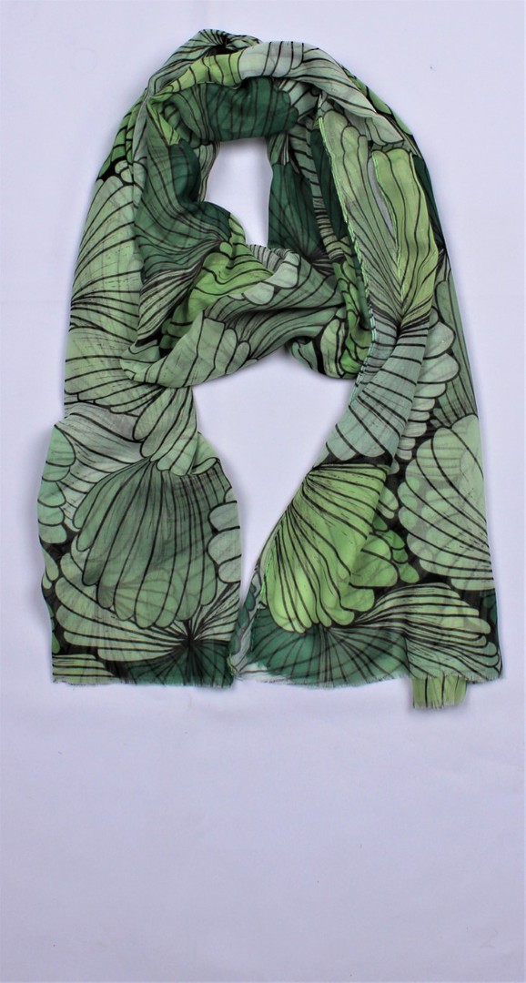 Alice & Lily printed scarf green Style : SC/5005GRN image 0